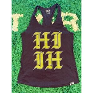 Hawaii's Finest Tank Top Womens XL Black Excellent Racerback HI IH Graphic
